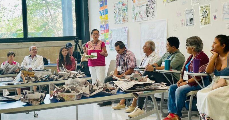Ciudadanía se manifiesta en diálogos participativos sobre la gestión de la basura en Mérida